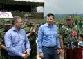 Exercise at the Ravnjak military complex near Krusevac